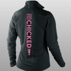 NIKE Half-Zip Pullover with CHICKED logo